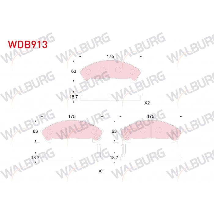 FREN BALATA ON ISUZU ELF 3.1 D 19.00mm 1993-2002