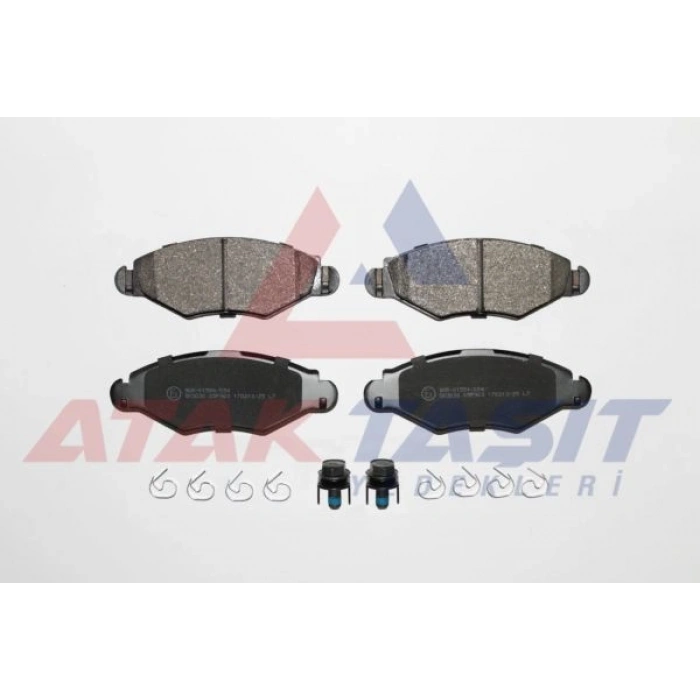 FREN BALATA ON PEUGEOT 206 (2A/C) 1.4i 16v 1998-2006 / 206 (2A/C) 1.4 HDI 1998-2006 / 206 (2A/C) 1.6i 16v 1998-2006