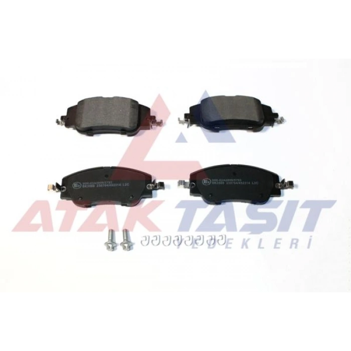 FREN BALATA ON PEUGEOT 208 II 2019-/ 2008 II 2019-/ CITROEN C4 III 2020- / C4 X 2022-