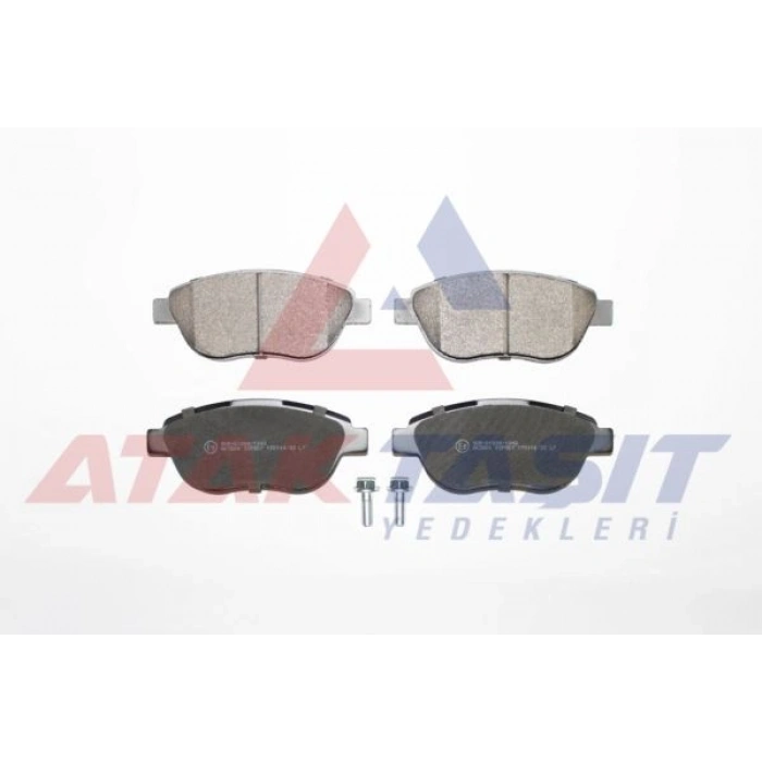 FREN BALATA ON PEUGEOT 307 1.6 2000-2007/ 307 1.6 HDI 2000-2007/ 207 1.4i 2006-2012/ 207 1.6i 16v 2006-2012/ 207 1.6 HDI 2006-2012/ CITROEN C4 1.6 2004-2009/ C4 1.6 HDI 2004-2009