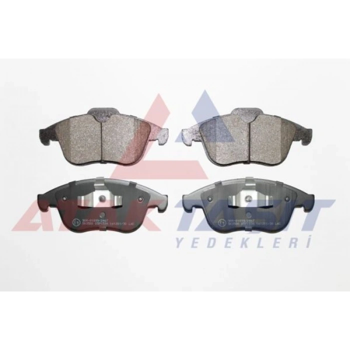 FREN BALATA ON RENAULT LAGUNA III (BT0/1) 2.0 DCI 2007-/ 2.0i 16v 2007- / MEGANE III 2.0 DCI 2008-2015/ LATITUDE 1.5 DCI 2011-/ 2.0 DCI 2011-/ SCÉNIC III 1.6i 16v 2009-/ 1.5 DCI 2009-