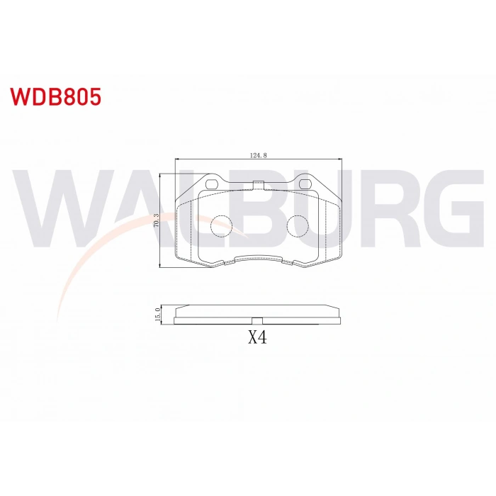 FREN BALATA ON RENAULT MEGANE II (BM0/1,CM0/1) 2.0 2002-2008
