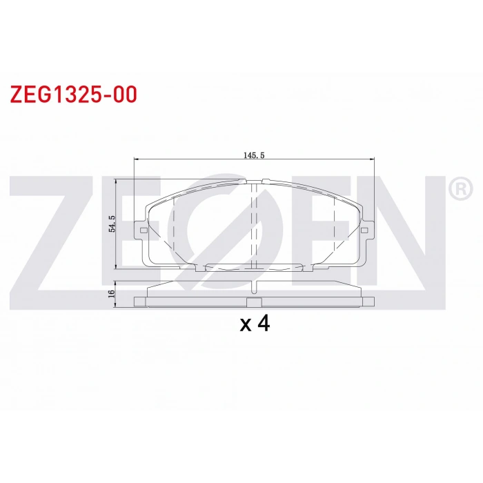 FREN BALATA ON TOYOTA HI-ACE IV (_H1_,_H2_) 2.4 TD 1996-2006 / HI-ACE IV (_H1_,_H2_) 2.5 D-4D 1996-2006