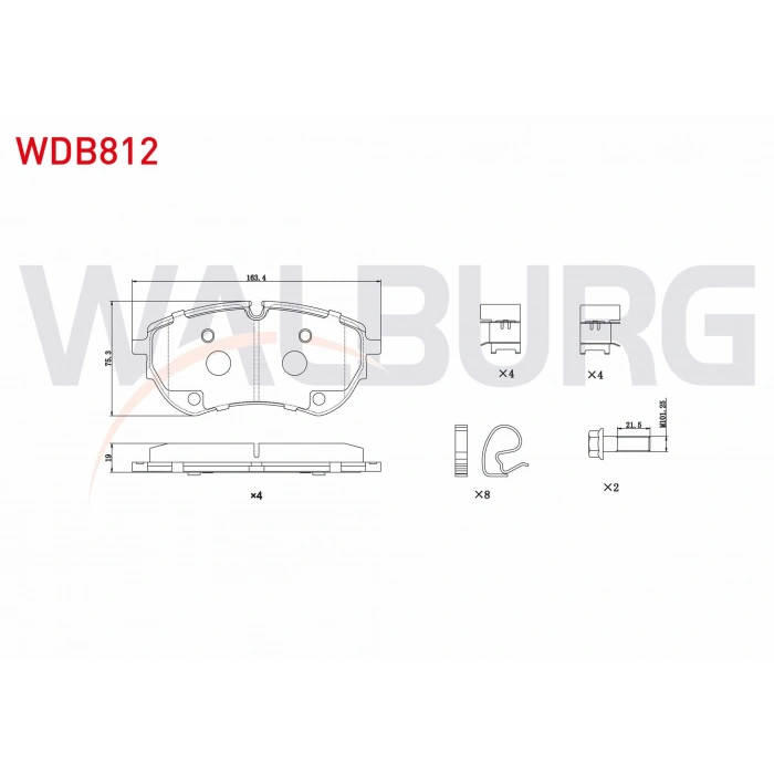 FREN BALATA ON VOLKSWAGEN AMAROK 3.0 TDI V6 2017-