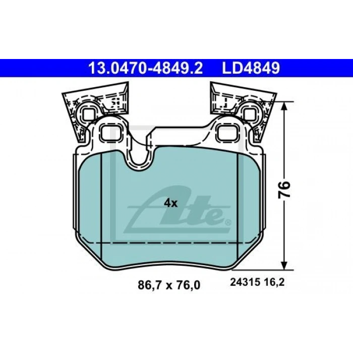 FREN BALATASI SERAMİK