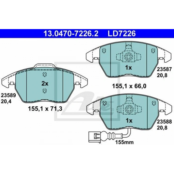 FREN BALATASI SERAMİK