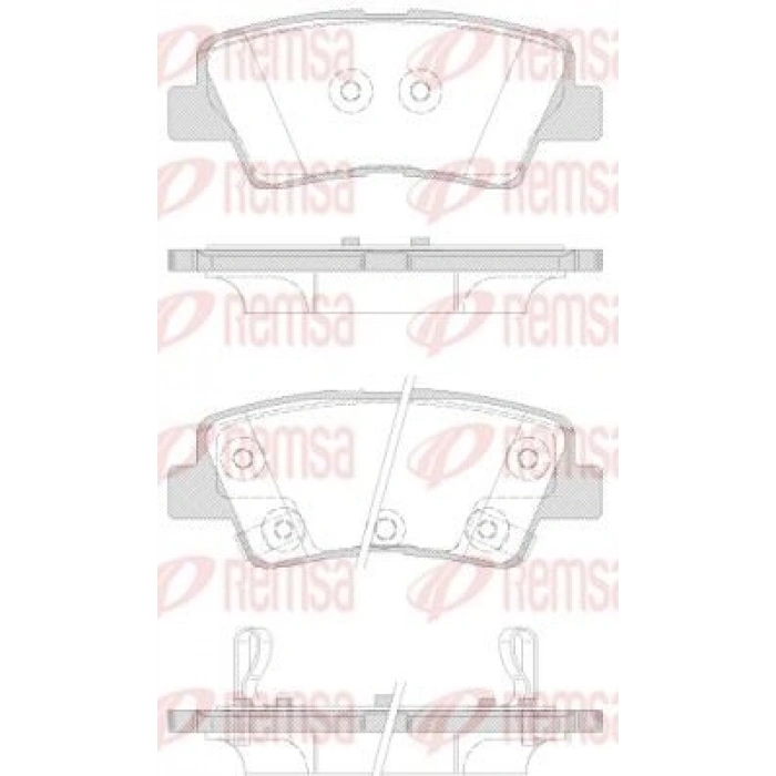 FREN BALATASI 200 300 SERİES COUPE C123 03 77-1