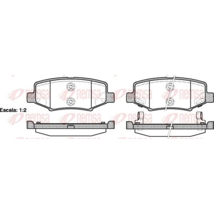 FREN BALATASI A CLASS W169 09 04-