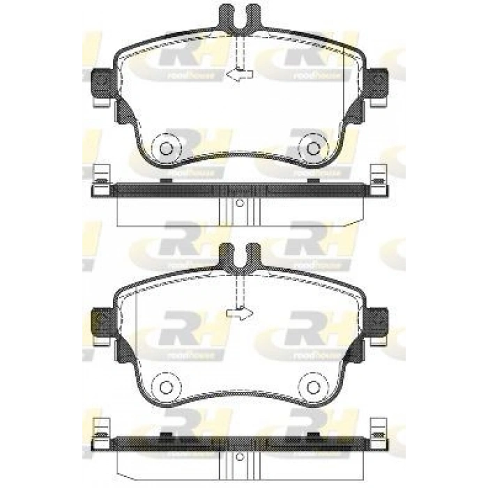 FREN BALATASI A CLASS W176 06 12-