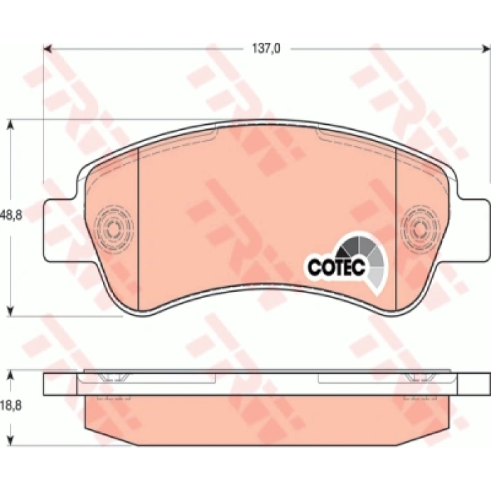FREN BALATASI ARKA Aksesuar ile DUCATO III/BXR III/ JUMPER III B.M 06-15