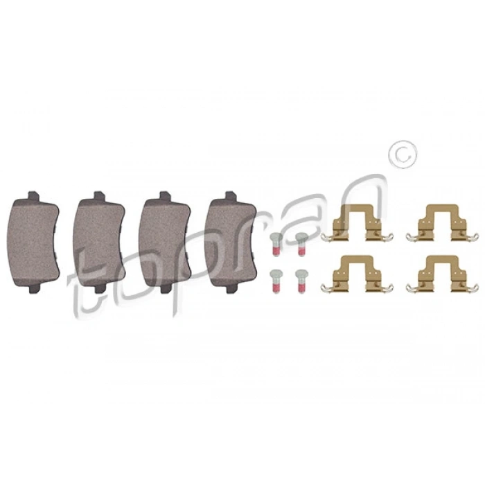 FREN BALATASI ARKA AUDI A4 A5 Q5 08>