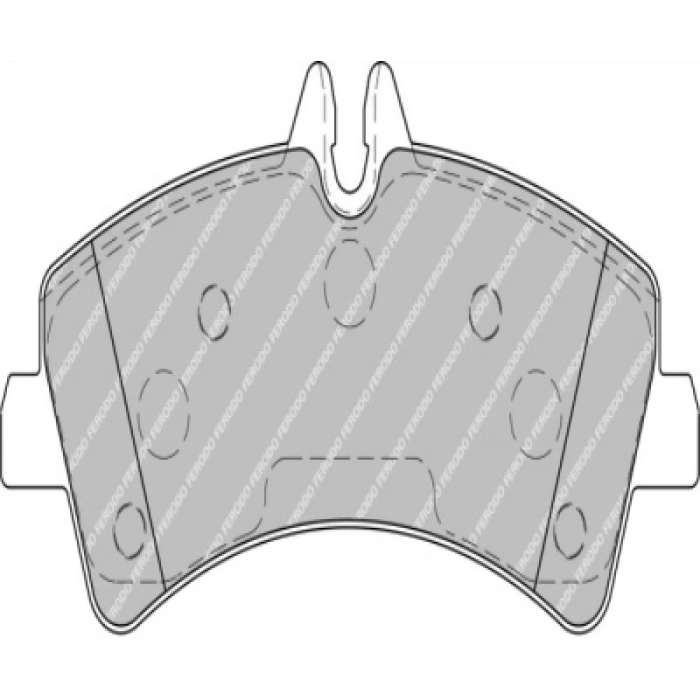 FREN BALATASI ARKA BALON TEKER ÇIFT TEKER W906 SPRINTER-CRAFTER BM 06-