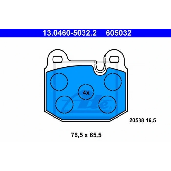 FREN BALATASI ARKA BMW 3 E30 BMW 5 E28 BMW 6 E24 BMW 7 E23 M5 E28