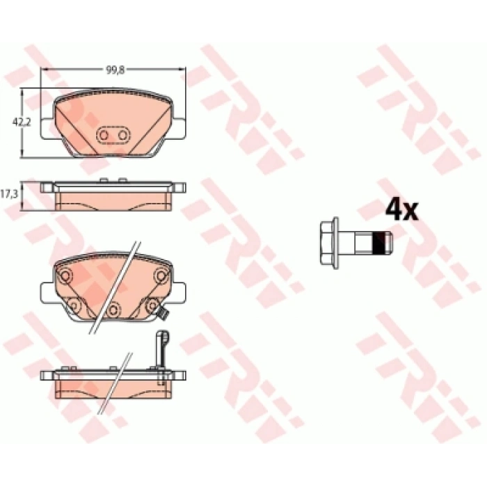 FREN BALATASI ARKA DISK EGEA BM 15-