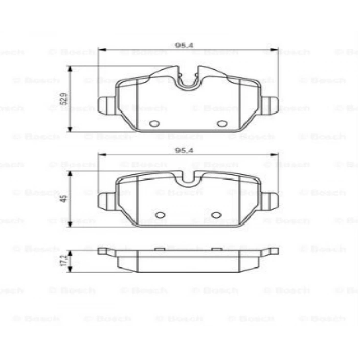 FREN BALATASI ARKA E90-E91-E92-E93-X1 E84 BM 05-15