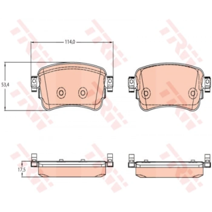 FREN BALATASI ARKA EXPERT4/TRAVELLER/JUMPY IV/SPACETOURER B.M 2016-