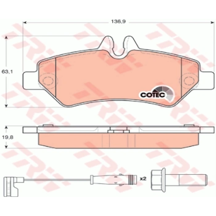 FREN BALATASI ARKA FVR1780 CRAFTER-SPRINTER BM 06-16