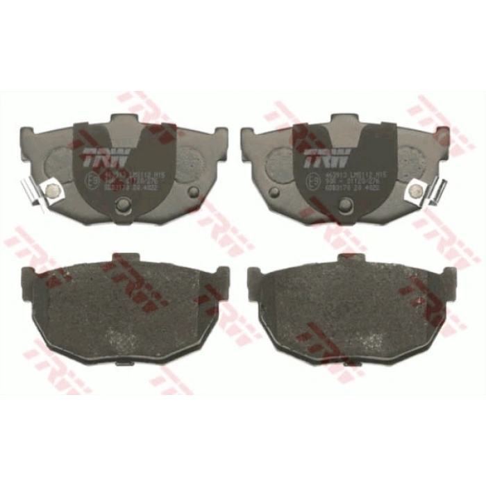 FREN BALATASI ARKA HYUNDAI COUPE 1996 - 2009, ELANTRA 2000 - 2006, LANTRA I 1990 - 1995, LANTRA II 1995 - 2000, S COUPE 1990 - 1996, TIBURON 2006 - 2008 - 97-00