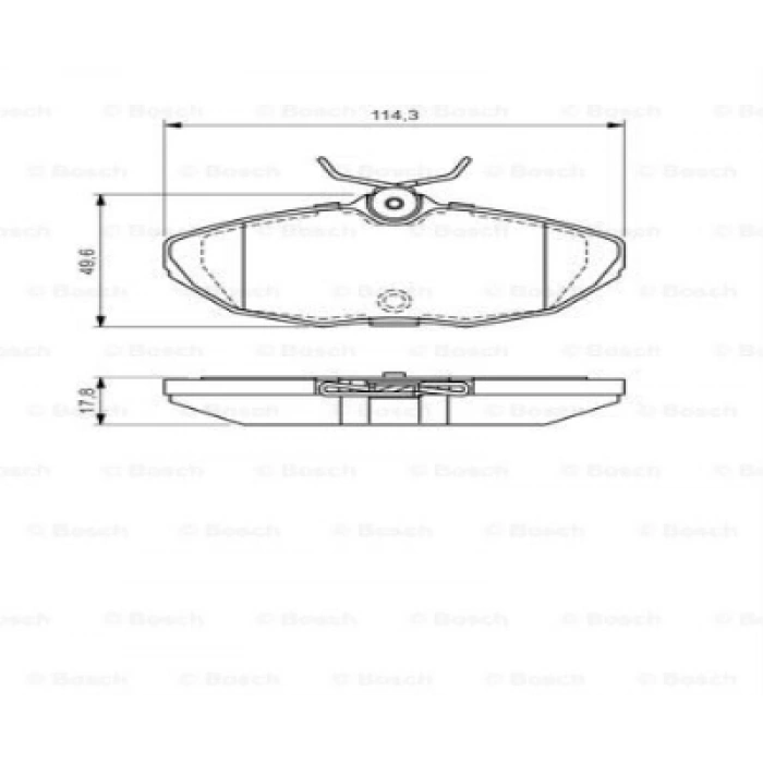 FREN BALATASI ARKA S-STPYE BM 99-