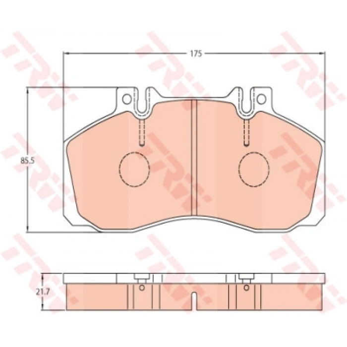 FREN BALATASI ARKA SPRINTER 616 CDI 2.0 EcoBlue 2001-