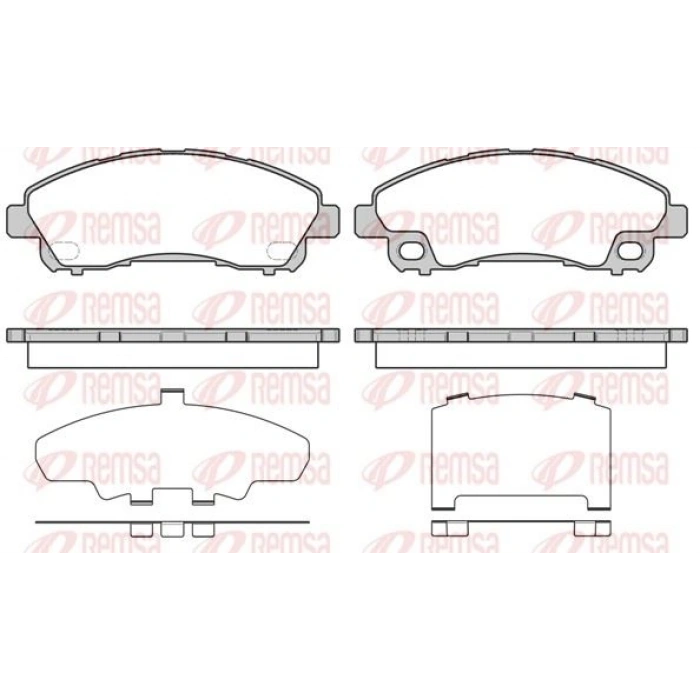 FREN BALATASI ARKA TOYOTA COROLLA 0307 1.4 1.6 VVTI