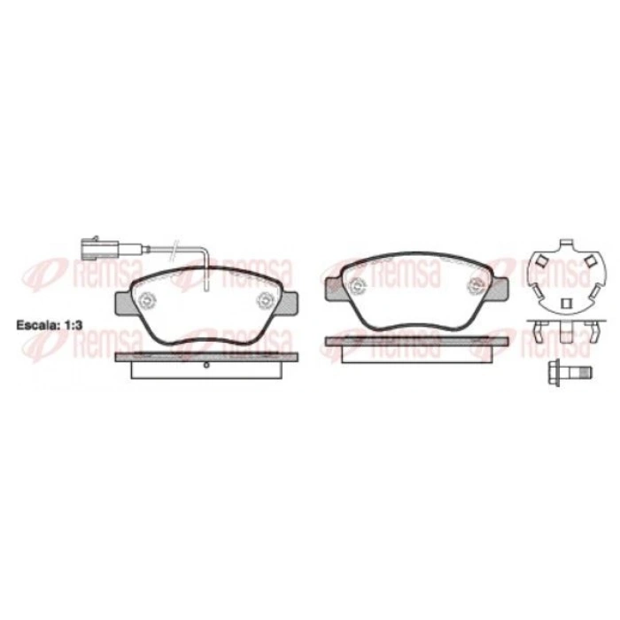 FREN BALATASI ARKA VOYAGER 3.3 00