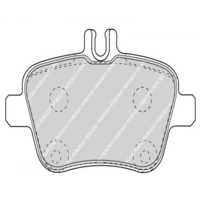 FREN BALATASI ARKA W176-246-117 BM 12-