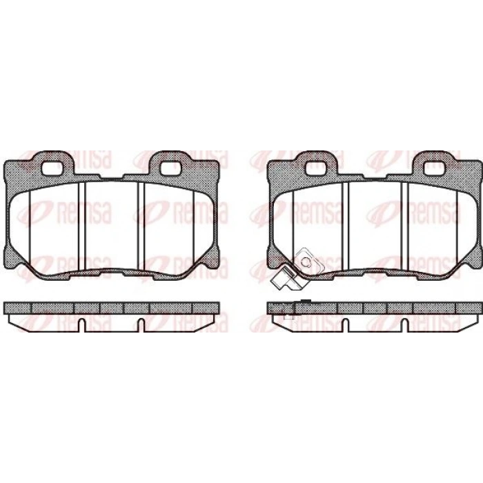 FREN BALATASI DOBLO 119 223 03 01-