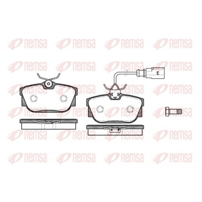FREN BALATASI FABIA 6Y2 6Y3 6Y5 12 99-02 07