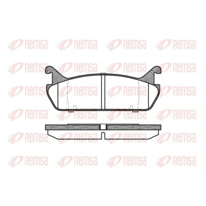FREN BALATASI GLK-CLASS X204 06 08- XX