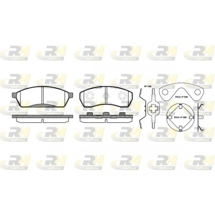 FREN BALATASI KORANDO KJ 01 99-02 05 XX