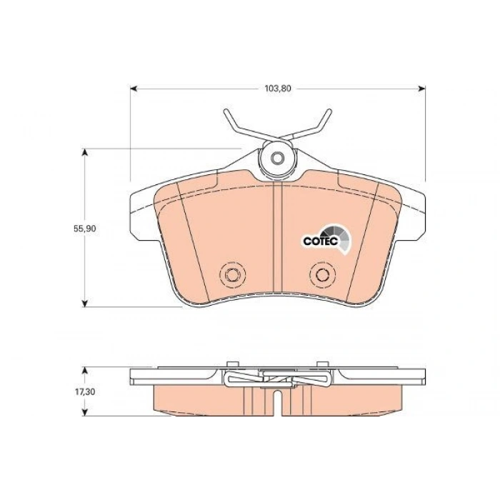 FREN BALATASI ÖN 508 SW 1.6 VTI 1.6 THP 1.6 HDI 2.0 HDI 2.2 HDI 11 10 283MM CAP