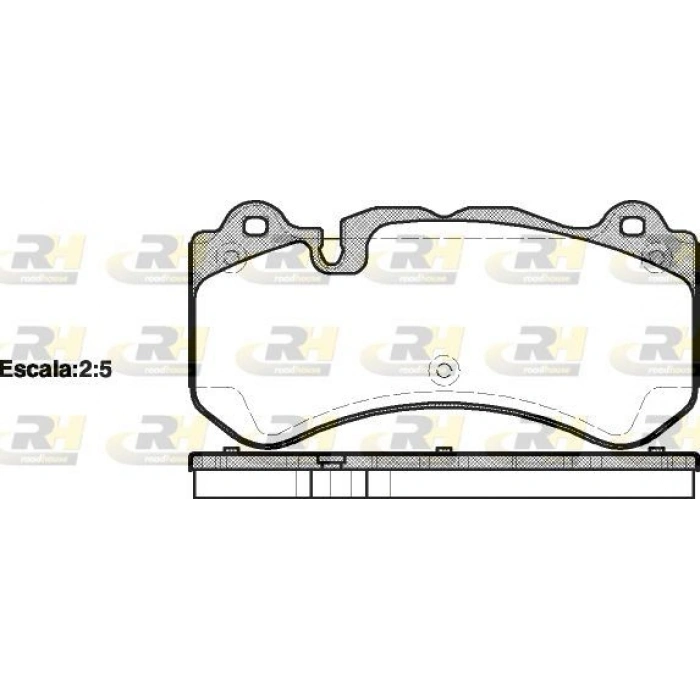 FREN BALATASI ÖN A100 82 A80 92 94 GOLF III @4