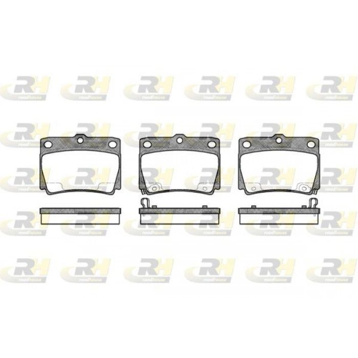 FREN BALATASI ÖN A6 3.7 9900 A8 2.5 TDI 2.8 3.3TDI 4.2 6.0 W12 qUATTRO 9602