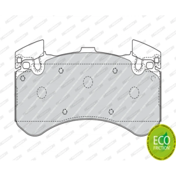 FREN BALATASI ÖN A6-A8 BM 11-