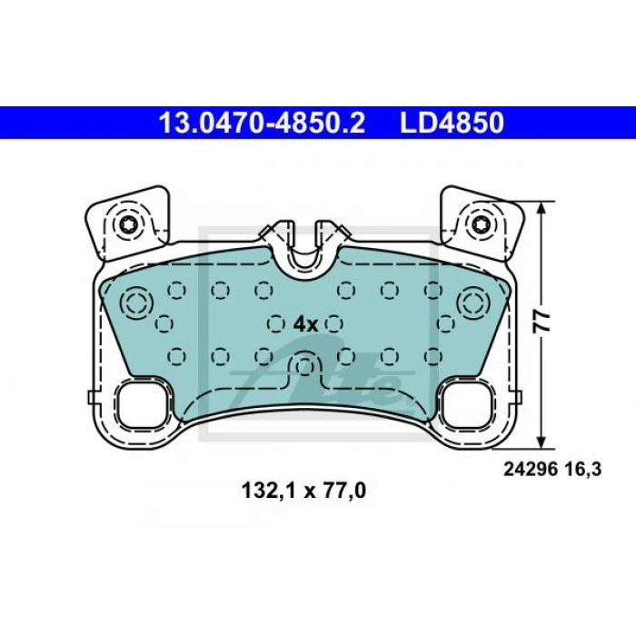FREN BALATASI ÖN ASTRA J 12 INSIGNIA 08 LANCER VI 2.0 EVO VIII 98 08 SAAB 9.5 10 IMPREZA 2.5 05