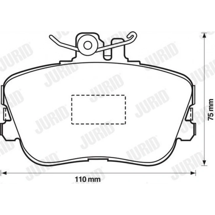 FREN BALATASI ÖN CT JUMPER Fİ DUCATO PE BOXER @5