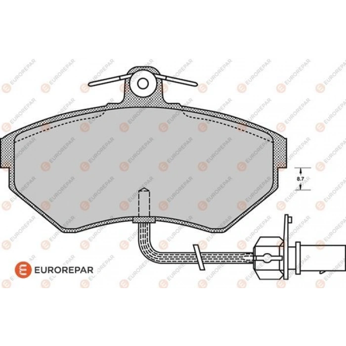 FREN BALATASI ÖN FDB1451 / GDB1366 (ALTTAN FISLI) PASSAT-A4 BM 97-