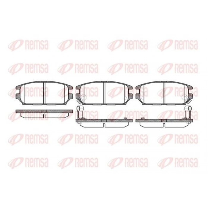 FREN BALATASI ÖN FİŞLİ GOLF III 9195