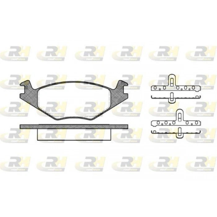 FREN BALATASI ÖN FİŞLİ VAG GOLF VII 14 LEON 12 OCTAVIA 13