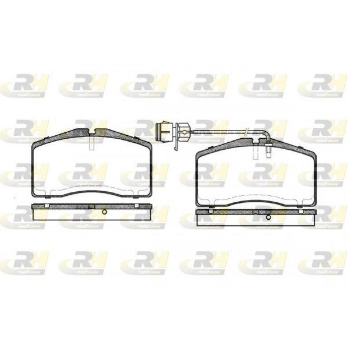 FREN BALATASI ÖN FİŞSİZ TRANSPORTER T4 9003