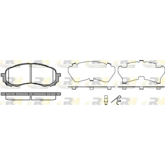 FREN BALATASI ÖN FORESTER 03> LEGACY 03> OUTBACK 09>