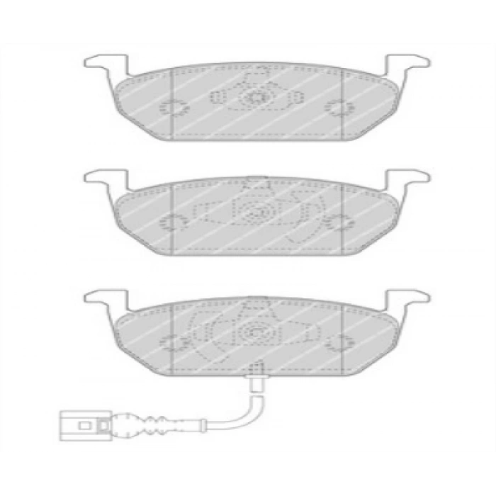 FREN BALATASI ÖN GDB2080 GOLF7-A3-LEON-OCTAVIA BM 13-