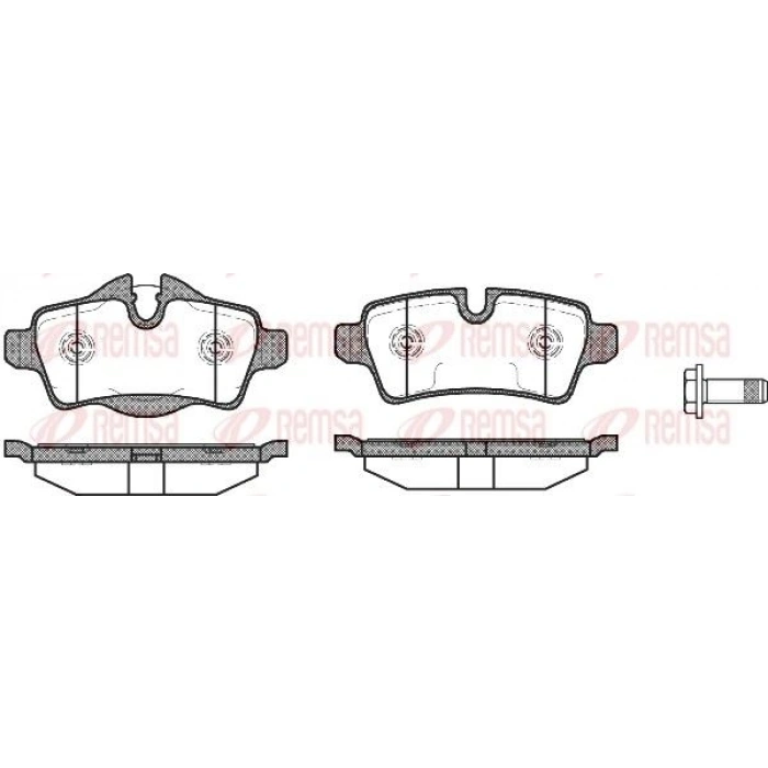 FREN BALATASI ÖN GOLF III 91 POLO CLASSIC 96