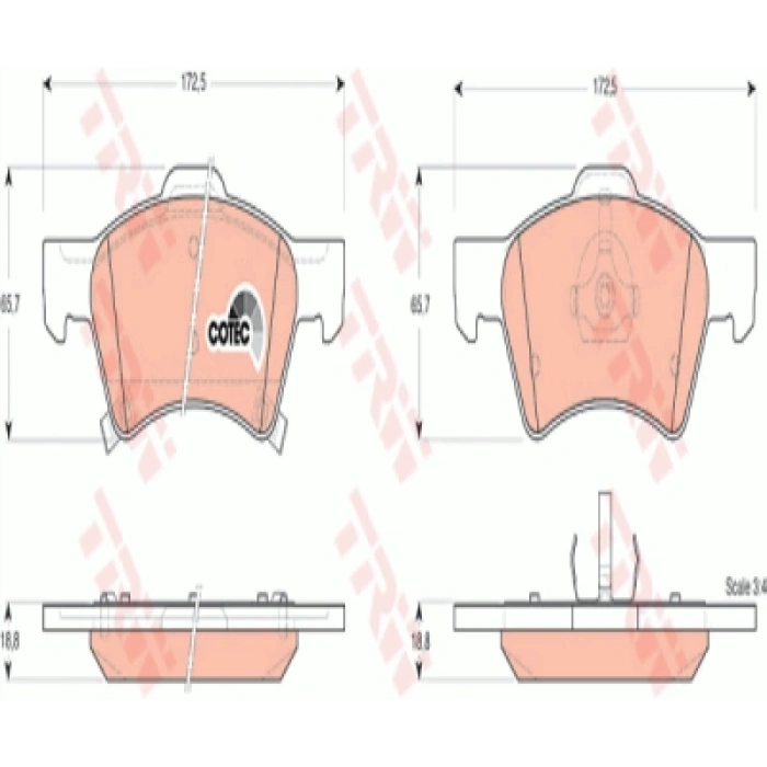 FREN BALATASI ÖN GRAND VOYAGER BM 00-08