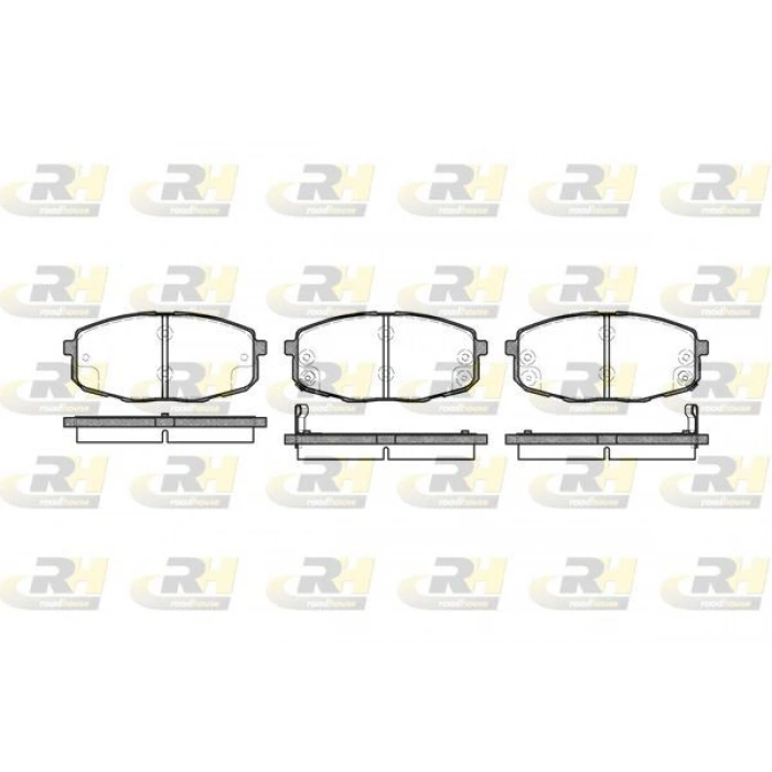 FREN BALATASI ÖN HYUNDAİ ELANTRA 11 İ30 12 KİA CEED 12