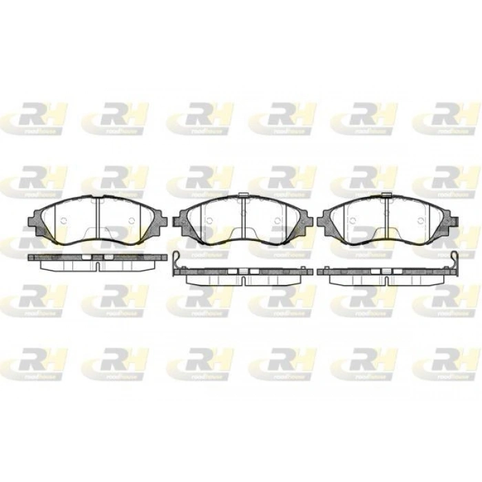 FREN BALATASI ÖN LACETTI 1.4 1.6 1.8 2.0D 04 NUBIRA 1.4 1.6 1.8 2.0D 04