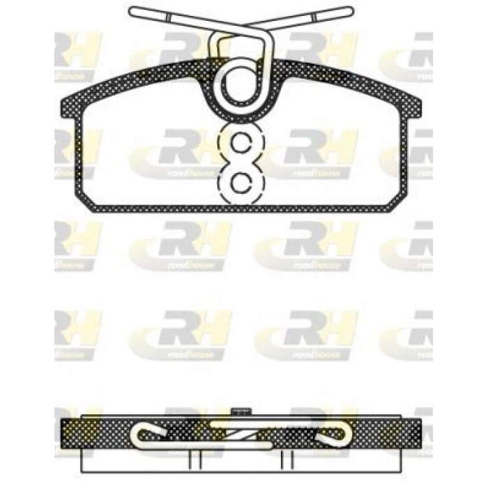 FREN BALATASI ÖN LEXUS LS 08