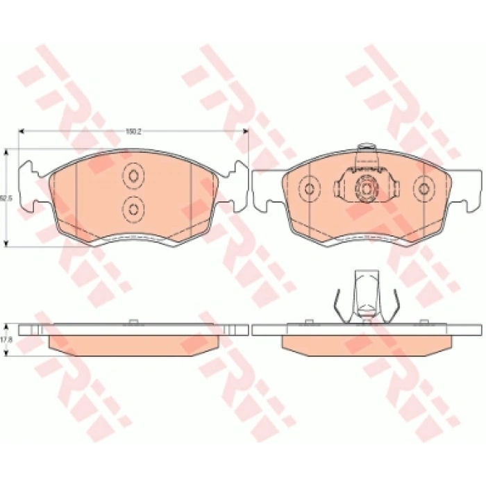 FREN BALATASI ÖN LOGAN/MCV BM 06-
