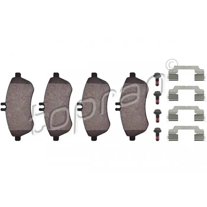 FREN BALATASI ON MERCEDES-BENZ BENZ C SERISI 180 200 E SERISI 200 220 07 >